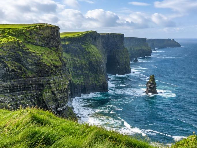 Cliffs of Moher on the Irish coast